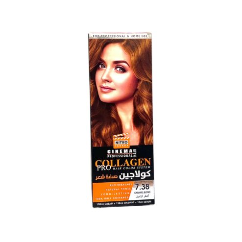 Nitro Canada Collagen Pro Hair Color No. 7.38 Caramel Blond