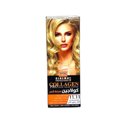 Nitro Canada Collagen Pro Hair Color No.11.11 Ice Oilve Blond