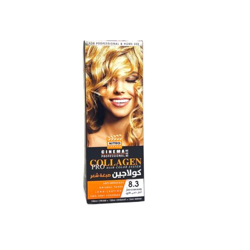 Nitro Canada Collagen Pro Hair Color No.8.3 Light Golden Blonde