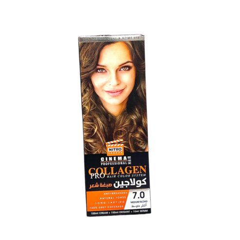 Nitro Canada Collagen Pro Hair Color No. 7.0 Medium Blonde